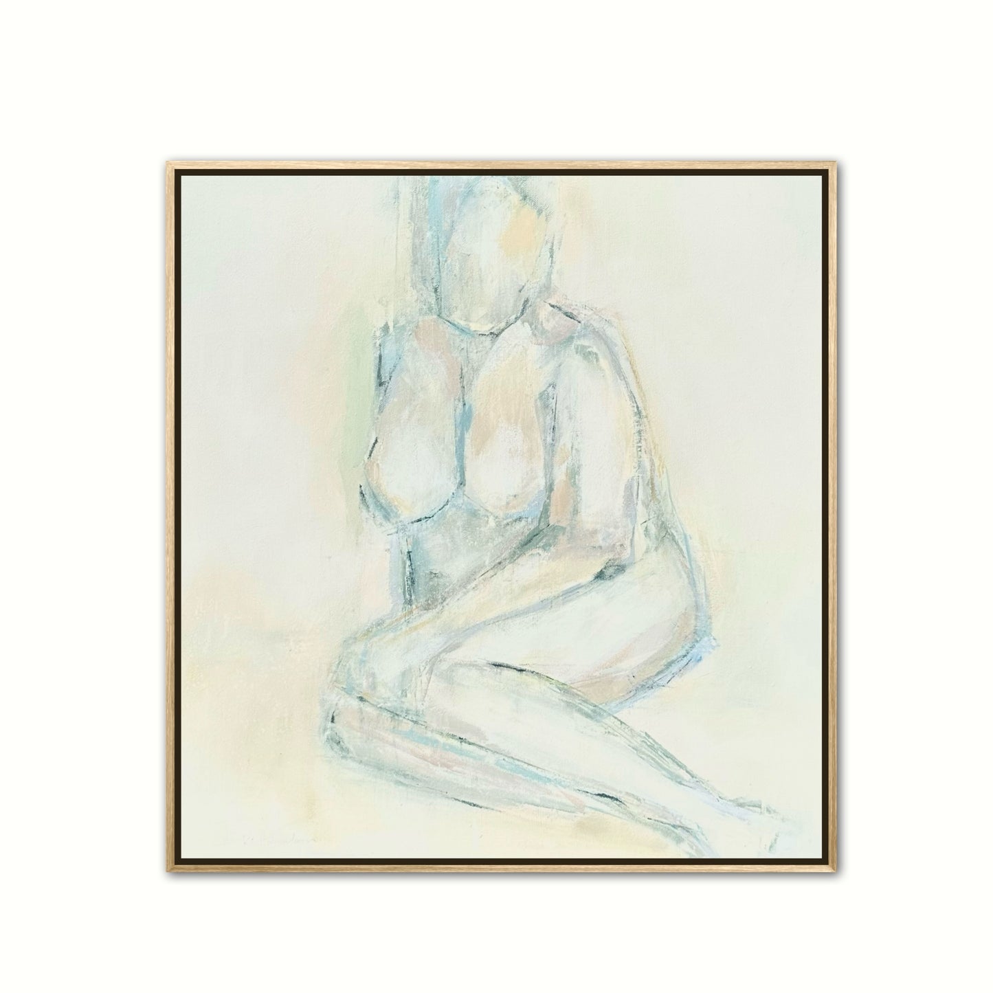 #2747- B FRAMED 24 x 24