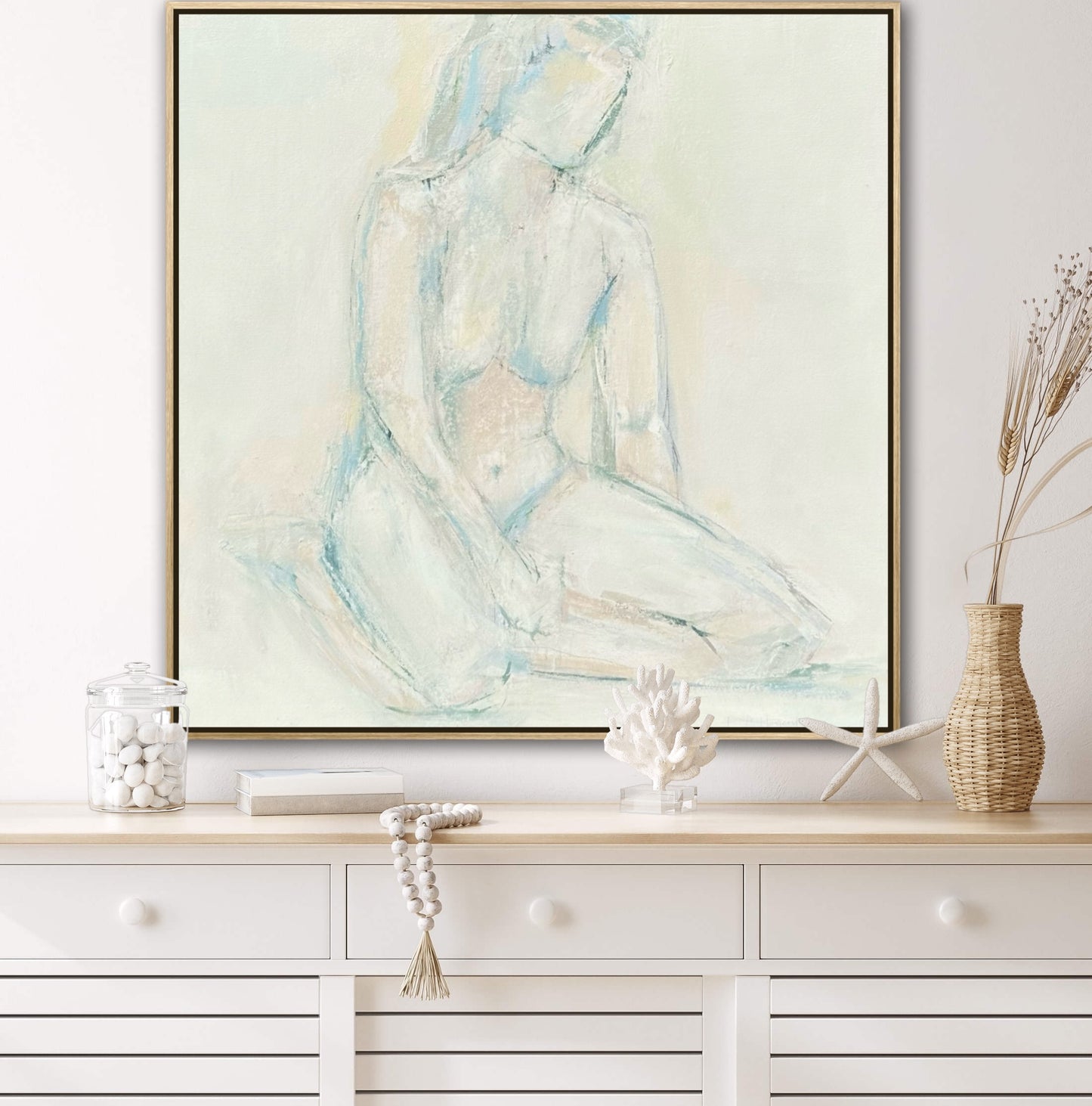 #2747- A FRAMED 24 x 24