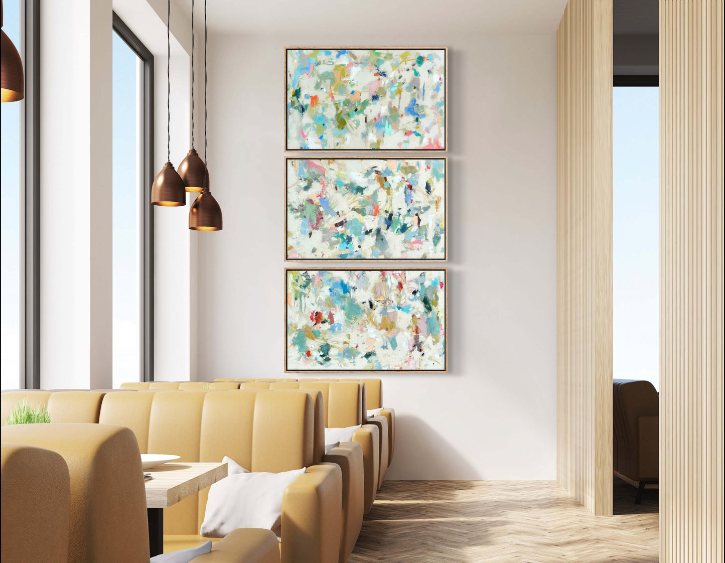 #2749-B 28 x 45 FRAMED CANVAS