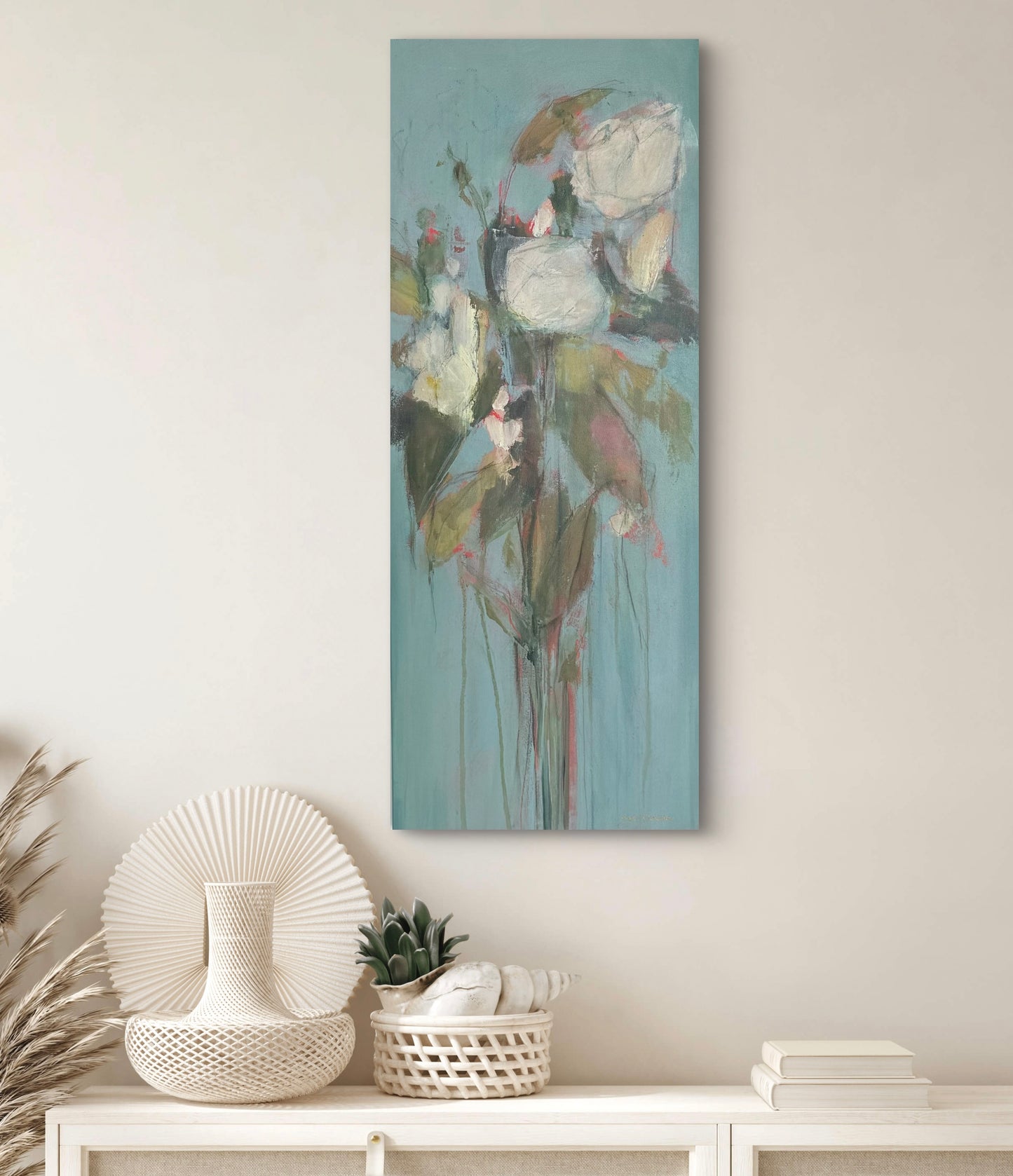 #2875 16 X 40 ACRYLIC ON CANVAS