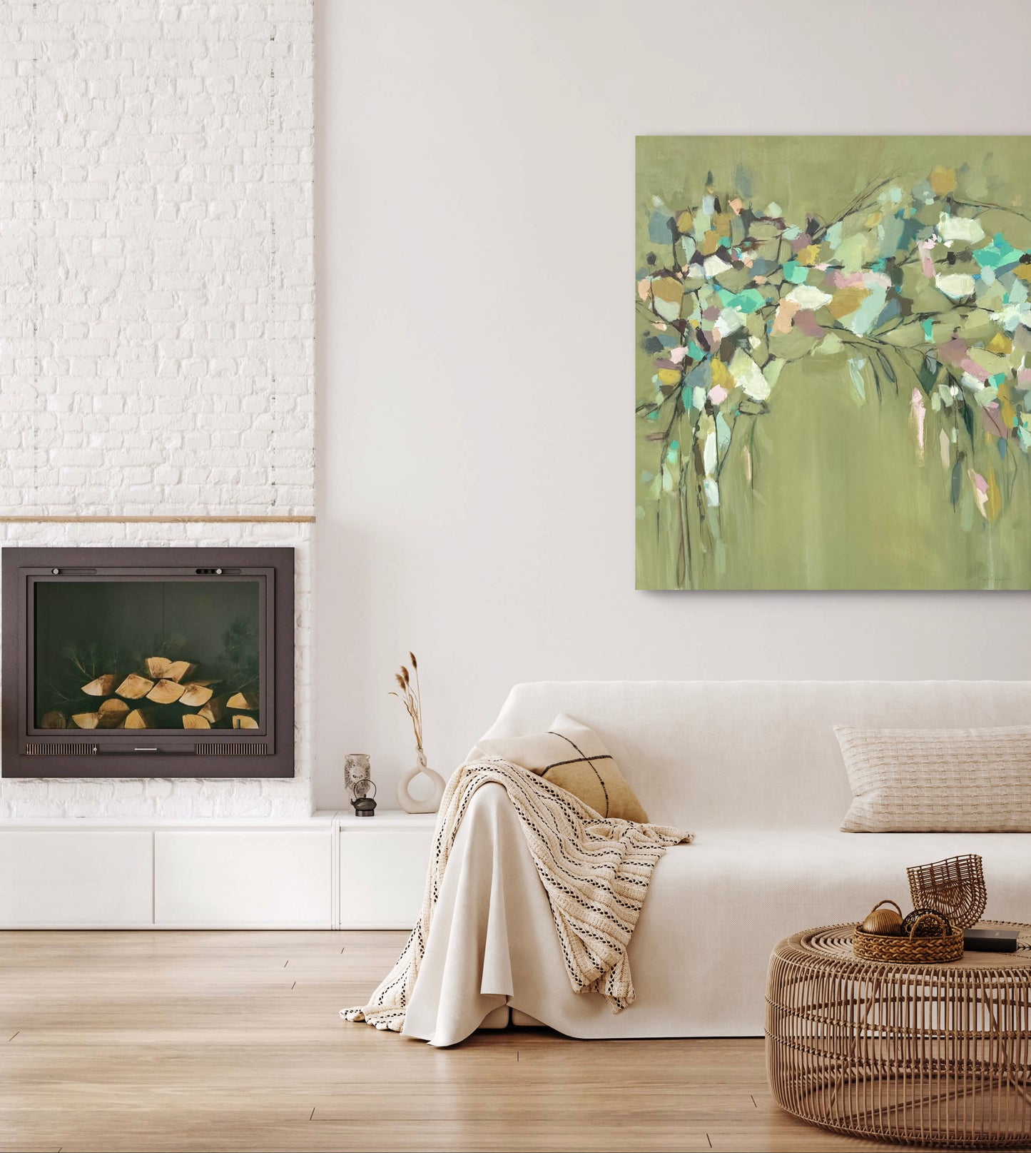 #2891 48X48 UNFRAMED CANVAS