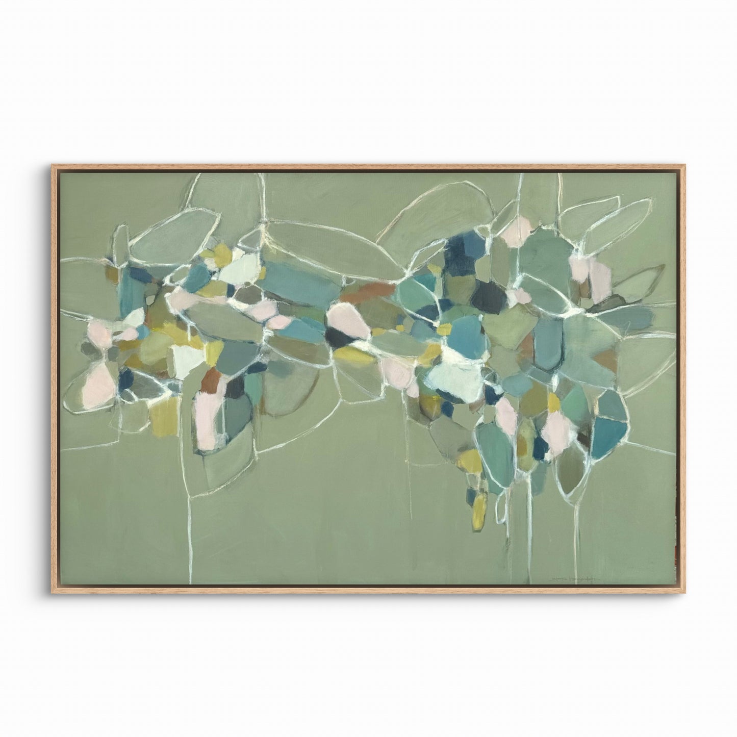 #2883 48X60 FRAMED CANVAS
