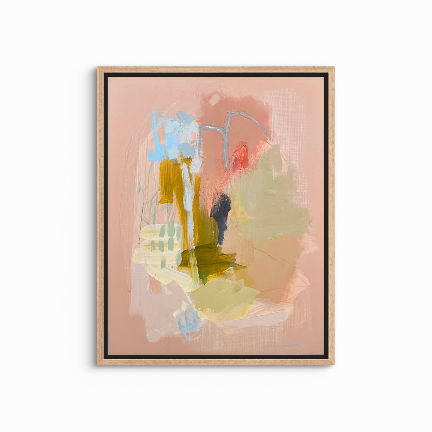 #2777 11X14 FRAMED CANVAS