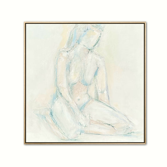 #2747- A FRAMED 24 x 24